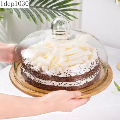 Présentoir à Cupcakes et Collations avec Couvercle