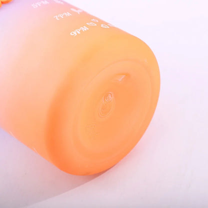 Bouteille d'eau de sport - avec paille - Gourde étanche,