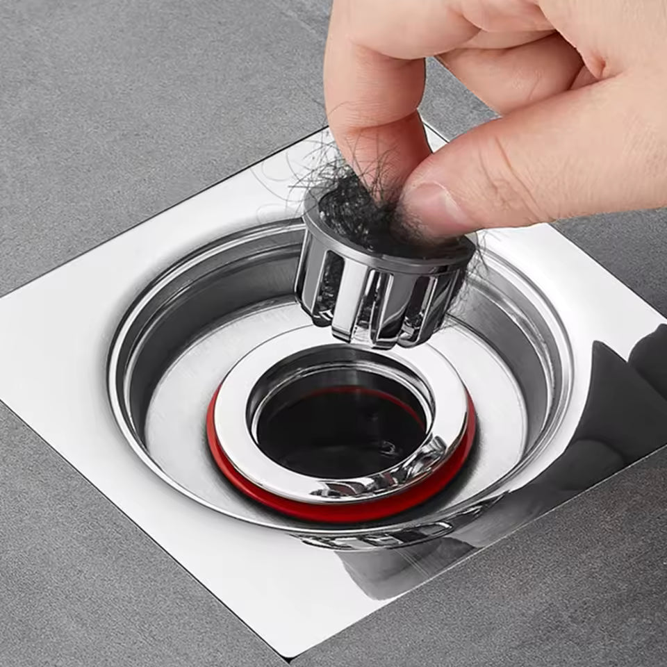 5 Bouchon Vidange Silicone Anti-Odeur & Anti-Insectes