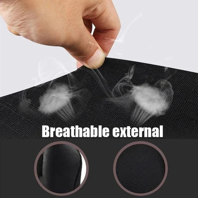 Ergonomique Appui-Tête pour Voiture - Mousse Mémoire Premium & Design Élégant Noir