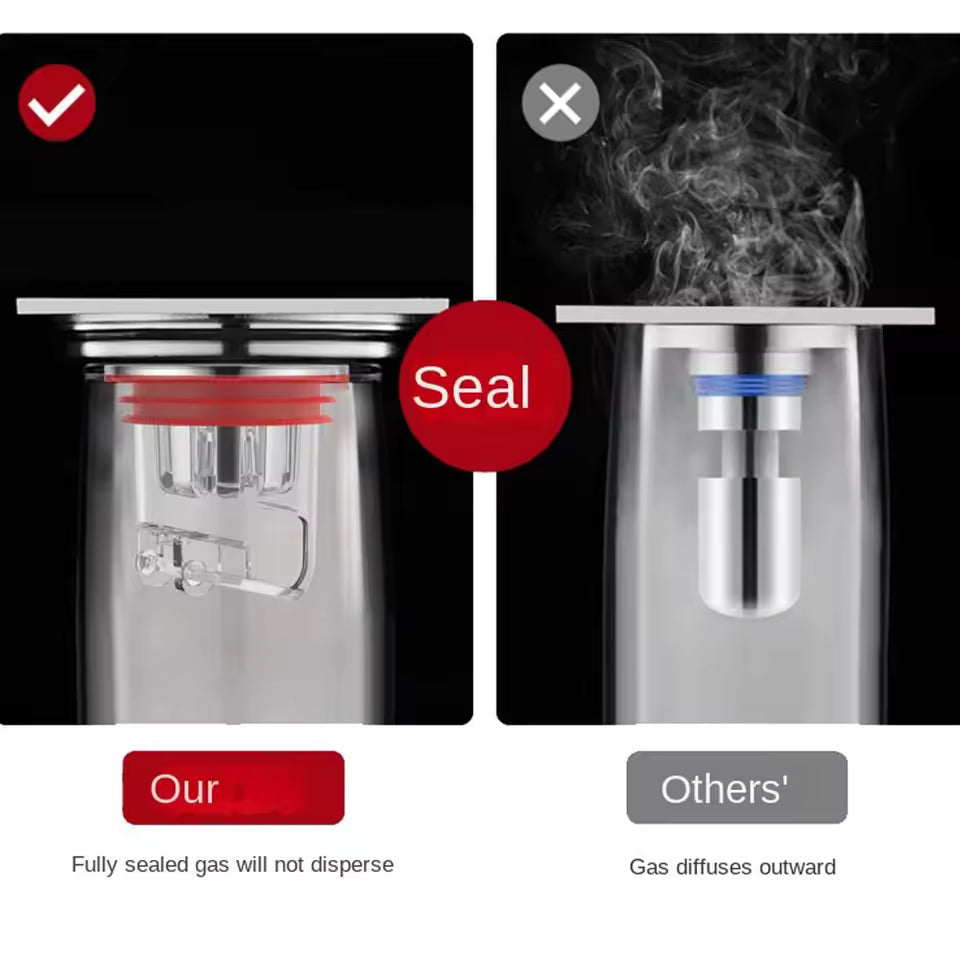 5 Bouchon Vidange Silicone Anti-Odeur & Anti-Insectes