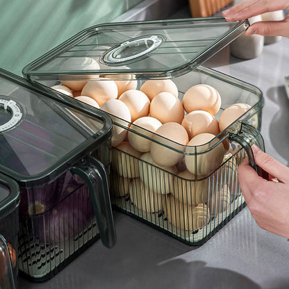 Panier de rangement de cuisine incassable et empilable