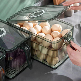 3 Boîtes de Rangement Alimentaire Hermétiques et Empilables