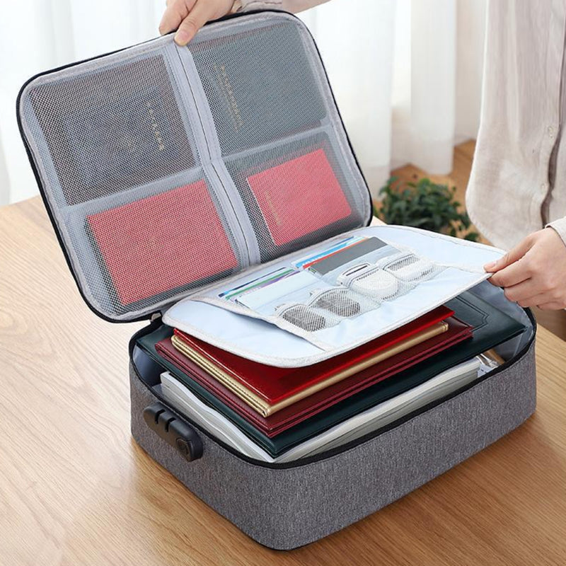 Sac de Fichiers Imperméable à Grande Capacité