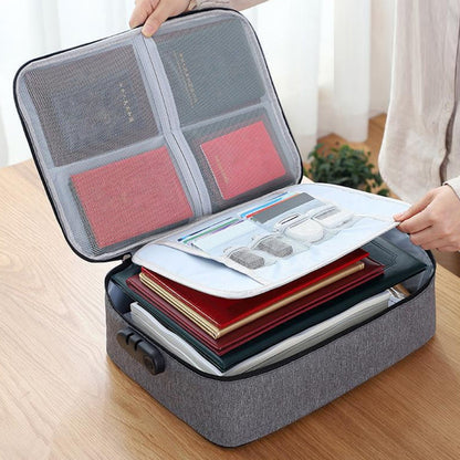 Sac de Fichiers Imperméable à Grande Capacité