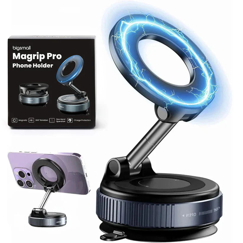 NESTO📱Support Téléphone Magnétique à Ventouse – Stable et Pratique