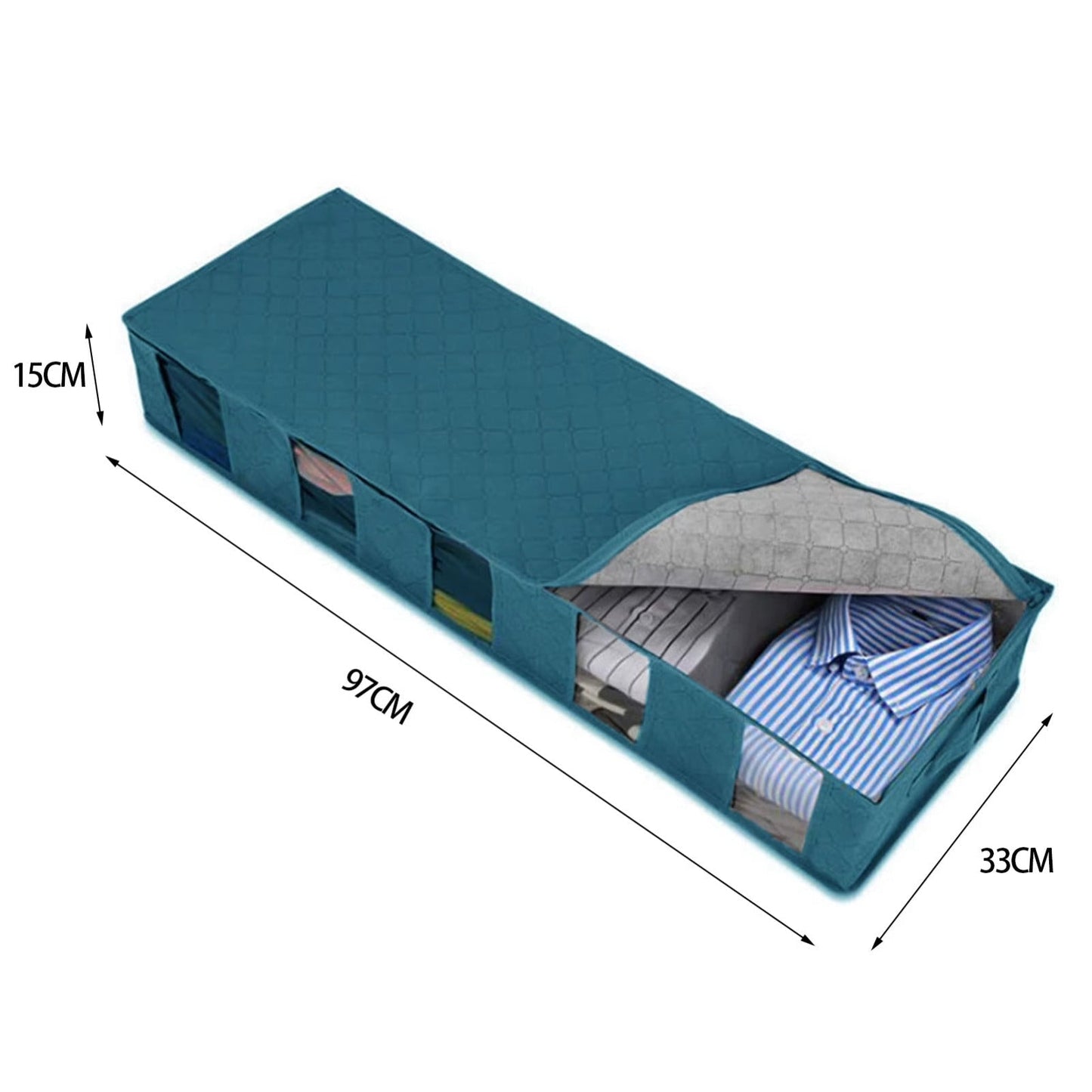 Boîte de Rangement Sous le Lit – Gain de Place & Organisation