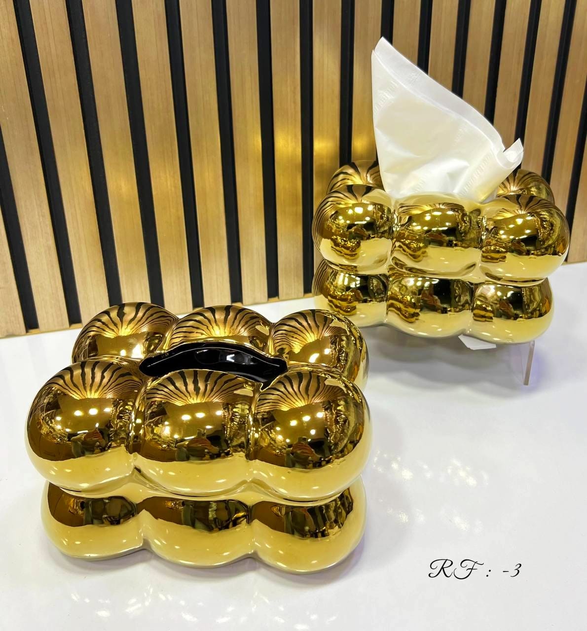 Boîte à Mouchoirs Moderne au Design Bubble – Chic et Contemporain