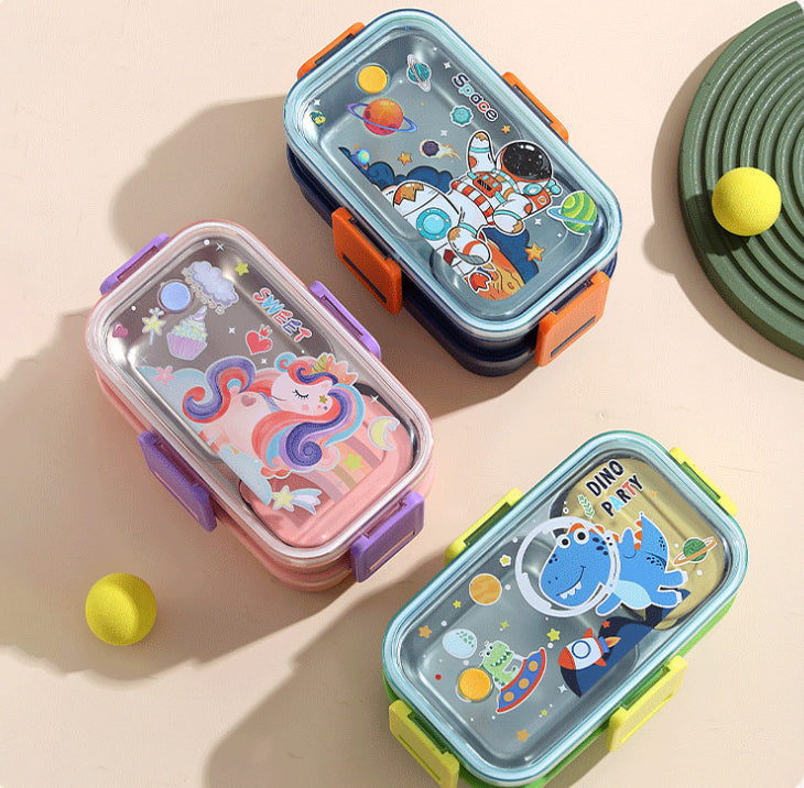 Boîte à lunch en acier inoxydable