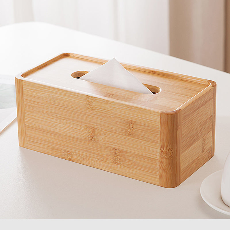 boîte à mouchoirs bambou
