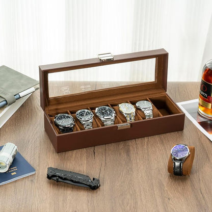 Boîte de Rangement pour Montres de Luxe