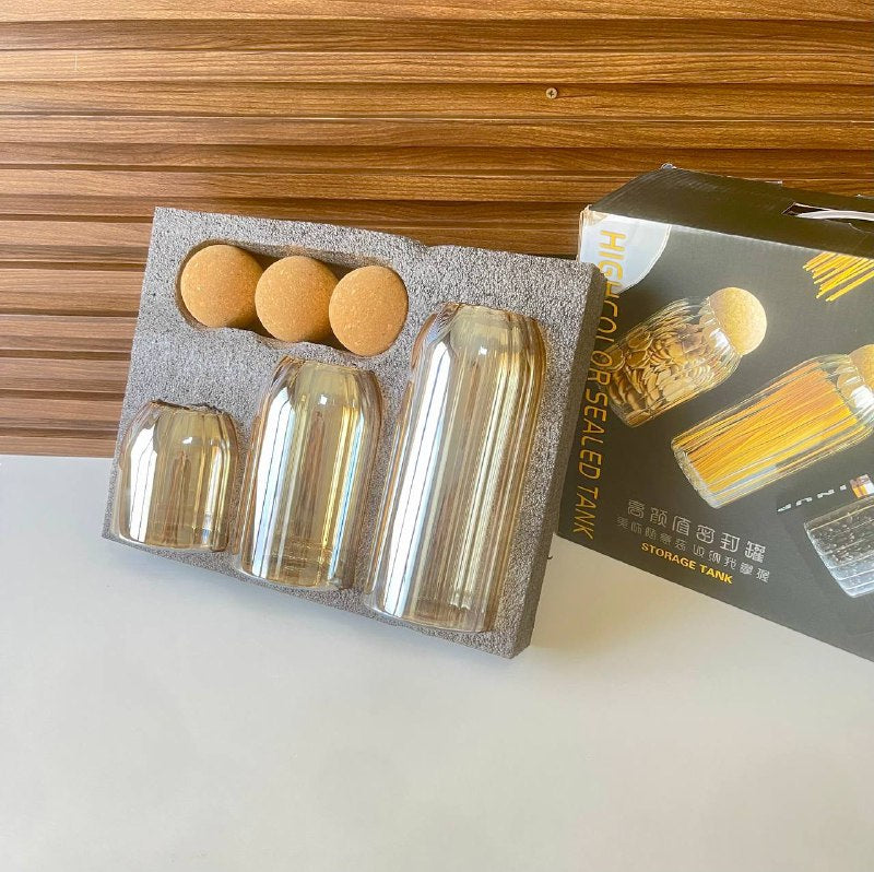 Boule en Verre FIG avec Couvercle – Stockage Alimentaire