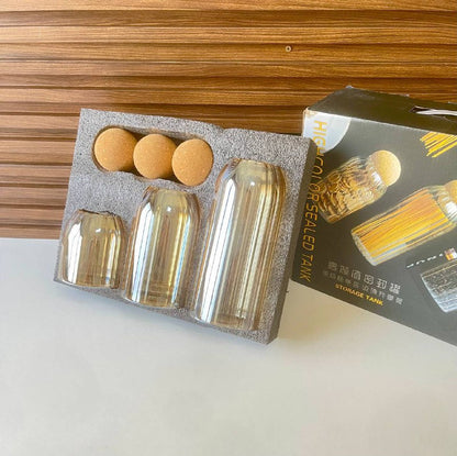 Boule en Verre FIG avec Couvercle – Stockage Alimentaire