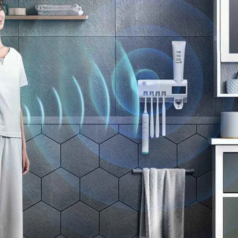 Support de Brosse à Dents avec Stérilisation