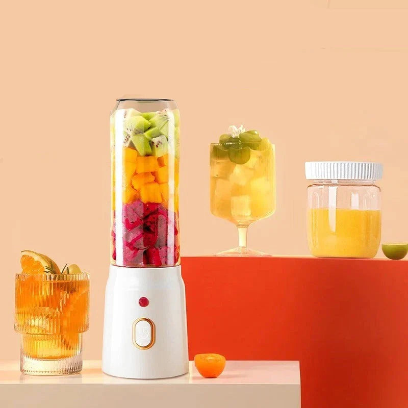 Mixeur Électrique Portable – Blender Rechargeable USB pour Smoothies & Jus