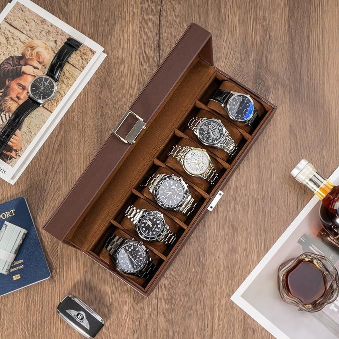 Boîte de Rangement pour Montres de Luxe