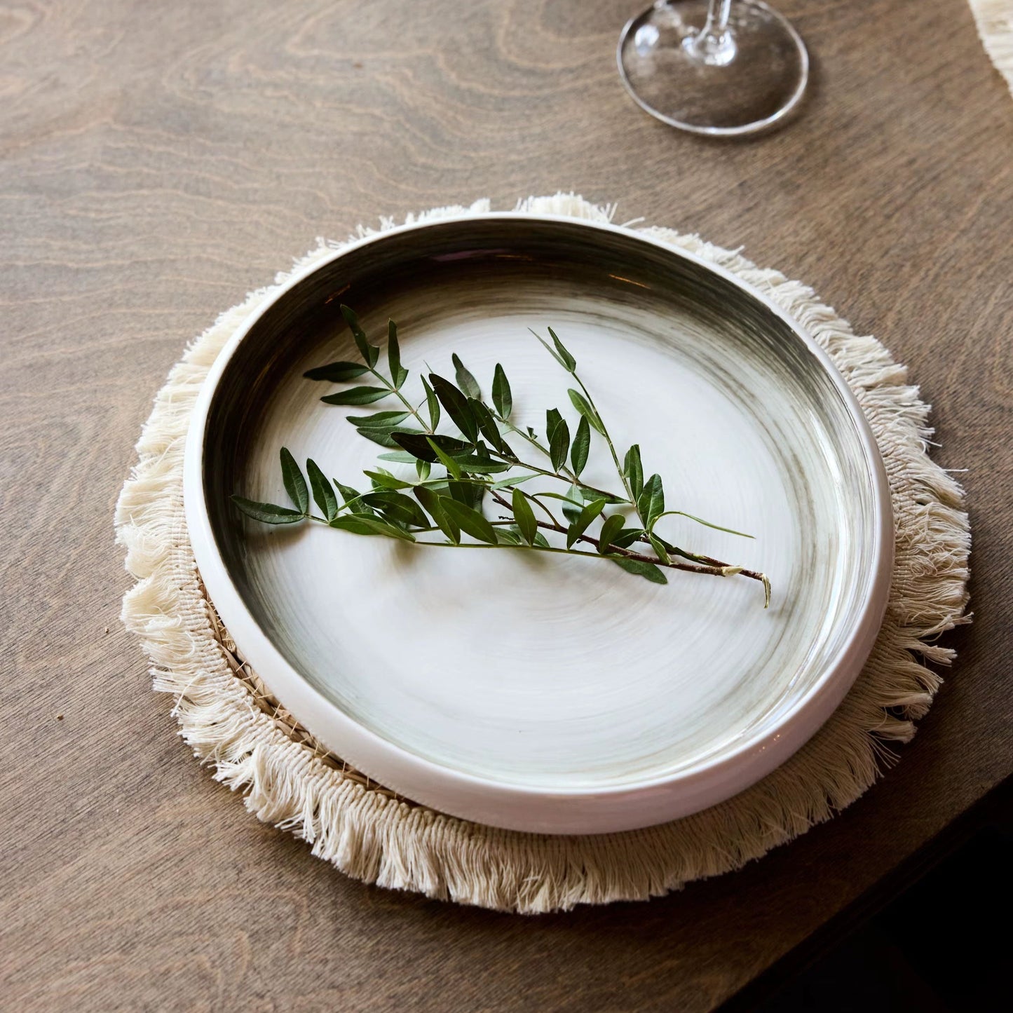 Napperons ronds en rotin – Tissés à la main 🧺 | Lot de 6 pièces ✨