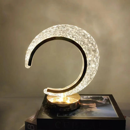 Lampe Lune en Cristal