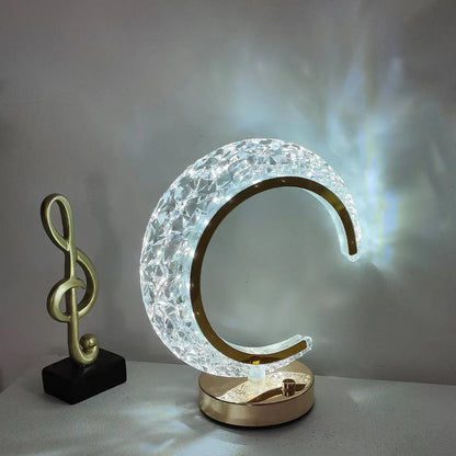 Lampe Lune en Cristal