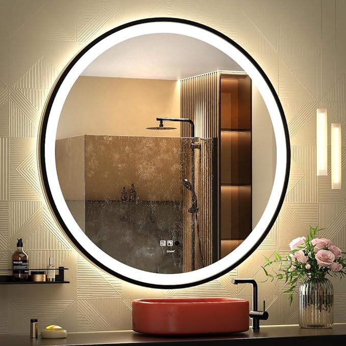Élégance et Innovation : Le Miroir LED Qui Transforme Votre Salle de Bain.