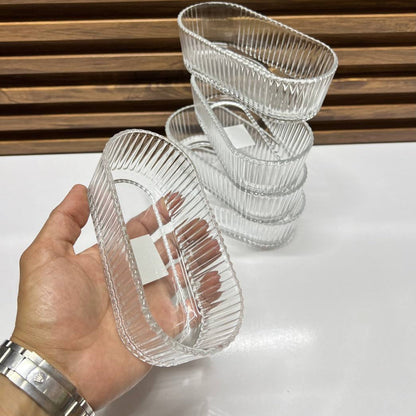 3 Organisateur transparent en verre –  cuisine moderne