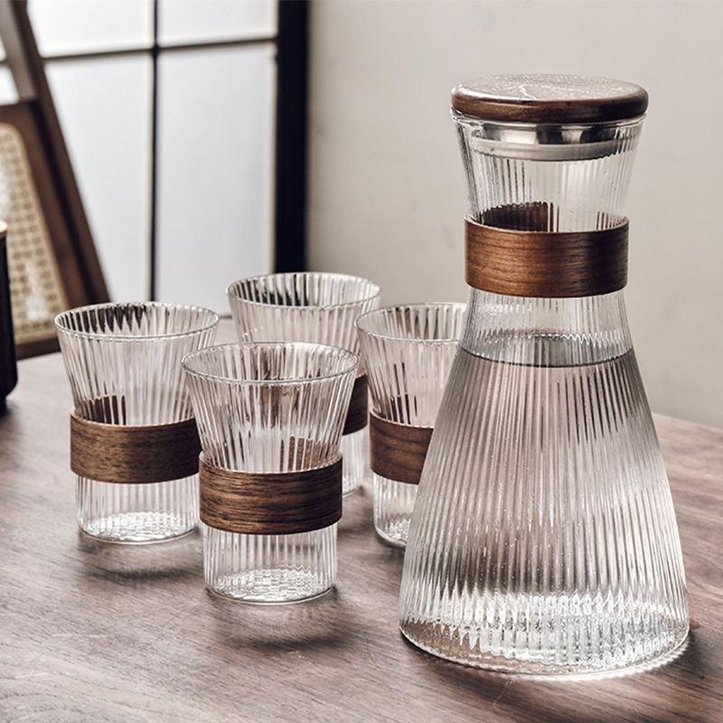 Ensemble Fraîcheur Cristal – Carafe + 4 Verres