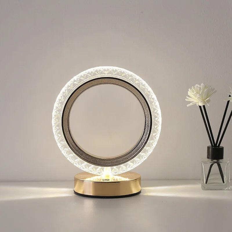 Lampe de Chevet en Forme ronde