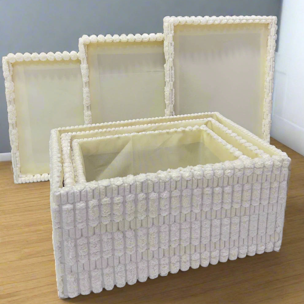 set de 3 boîtes de rangement