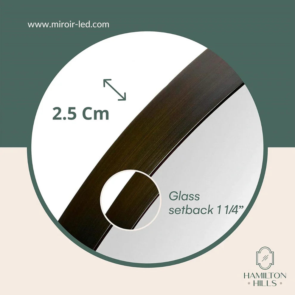 Élégance et Innovation : Le Miroir LED Qui Transforme Votre Salle de Bain.